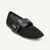 balerinkach Dade Mesh Płaskie Buty
