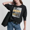Bluza DKNY z fotorealistycznym logo Taxi