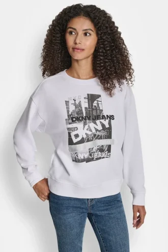 Bluza Nyc DKNY Photoreal Real