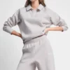 Bluza polo z lamówką z logo