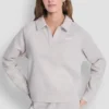 Bluza polo z lamówką z logo