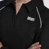 Bluza polo z lamówką z logo
