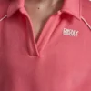 Bluza polo z lamówką z logo
