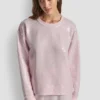 Bluza z długim rękawem z cekinami