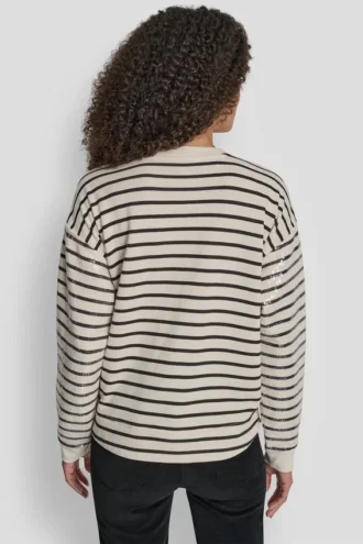 Bluza z długim rękawem z cekinami