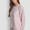 Bluza z długim rękawem z cekinami