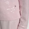 Bluza z długim rękawem z cekinami