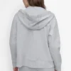 Bluza z kapturem i sznurkiem w dwóch kolorach