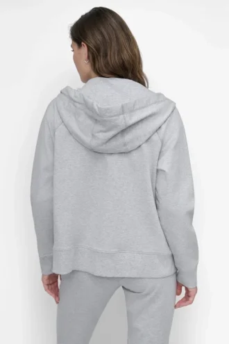 Bluza z kapturem i sznurkiem w dwóch kolorach