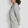 Bluza z kapturem i zamkiem błyskawicznym z cekinami