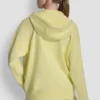 Bluza z kapturem i zamkiem na całej długości z foliowym logo