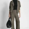 Bluza z kapturem i zapięciem na zamek, z opadającymi ramionami