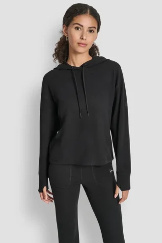 Bluza z kapturem Transcend Thermal z wstawką w kształcie litery V