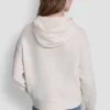 Bluza z kapturem z logo z folii z cyrkoniami