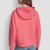 Bluza z kapturem z logo z folii z cyrkoniami