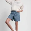 Bluza z kapturem z logo z folii z cyrkoniami