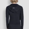 Bluza z kapturem z pełnym zamkiem i bezszwową siateczką