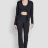 Bluza z kapturem z pełnym zamkiem i bezszwową siateczką