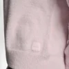 Bluza z kapturem z przędzy piórkowej, ze sznurkami i logo w tym samym kolorze