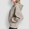 Bluza z kapturem z wytłoczonym logo