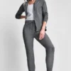 Bluza z kapturem z zamkiem na całej długości w stylu spacedye