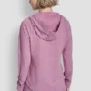 Bluza z kapturem z zamkiem na całej długości w stylu spacedye