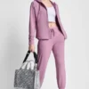 Bluza z kapturem z zamkiem na całej długości w stylu spacedye