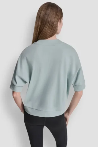 Bluza z logo DKNY 1989 z cekinami