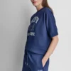 Bluza z logo DKNY 1989 z cekinami