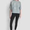 Bluza z logo DKNY 1989 z cekinami