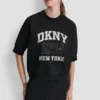 Bluza z logo DKNY 1989 z cekinami