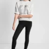 Bluza z logo DKNY 1989 z cekinami