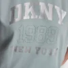 Bluza z logo DKNY 1989 z cekinami