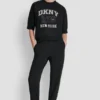 Bluza z logo DKNY 1989 z cekinami