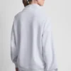 Bluza z logo i zamkiem do połowy długości