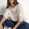 Bluza z ozdobnym logo
