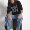 Bluza z ozdobnym logo