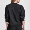 Bluza z polaru z metalicznym logo w bąbelki