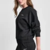 Bluza z polaru z metalicznym logo w bąbelki