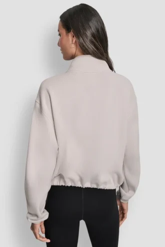 Bluza z półsuwakiem i logo