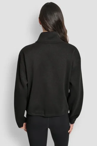 Bluza z półsuwakiem i logo