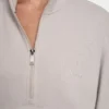 Bluza z półsuwakiem i logo
