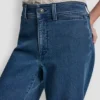 Indigo Frotte Krótkie legginsy z szerokimi nogawkami