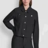 Krótka kurtka w stylu trucker
