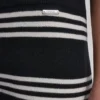 Krótki sweter w paski