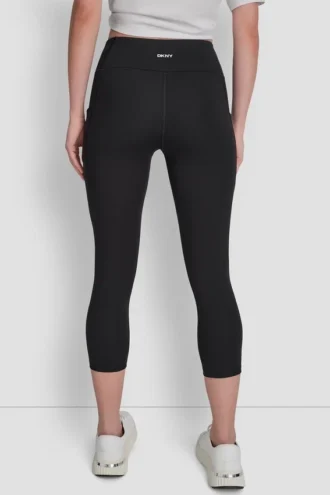 Legginsy kompresyjne Balance z wysoką talią i skróconymi nogawkami