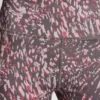 Legginsy z wysoką talią, długości 7/8, z nadrukiem i kieszeniami