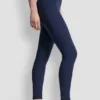 Legginsy z wysokim stanem i logo o długości 7/8
