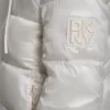 Lekka kurtka puchowa z golfem