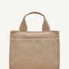 Mała płócienna torba Hadlee Shopper z logo
